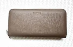 バルコス 長財布 グレージュ
