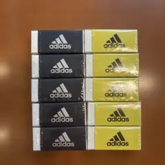 adidas 消しゴム 10個セット 新品未使用のサムネイル
