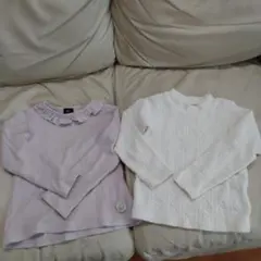 110cm　petit main・トップス２点セット