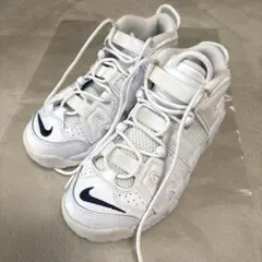 NIKE エアモアアップテンポ GS モアテン ホワイトネイビー 23のサムネイル
