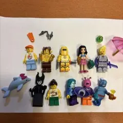 レゴミニフィグセット 11体と付属品