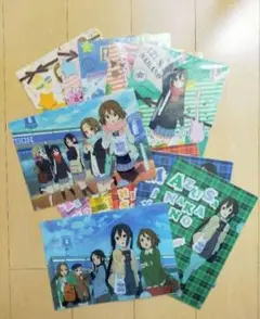 12枚セット けいおん！A4 クリアファイル ローソン限定 コンプ