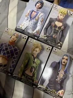 ジョジョの奇妙な冒険 5部 フィギュア セット ジョルノ　ブチャラティなど