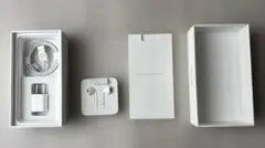 空箱 iPhone 7 シルバー 付属品セット