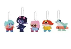 キャンディーカリエス ボールチェーン付きぬいぐるみ コンプセット