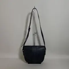 2609-215｜イヴサンローラン ショルダーバッグ レザー ブラック