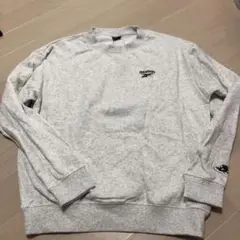 Reebok 裏起毛トレーナー ロゴ入り