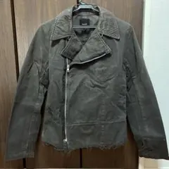 Y2K Munichミューニック　コットン系ダブルライダースジャケット