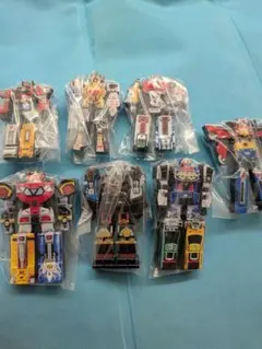 7種セット スーパー戦隊 DXロボチャーム＆チョコボーロ
