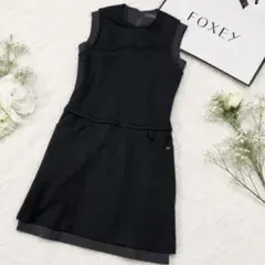 FENDI 半袖 ひざ丈ワンピース 黒 - メルカリ