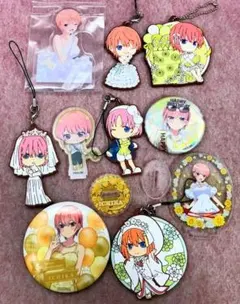 五等分の花嫁「中野一花 映画特典 アクスタ 缶バッジ ラバスト」グッズ まとめて