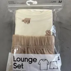【新品未開封】GU コットンカラーラウンジセット ドッグ M