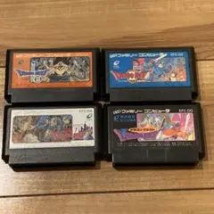 ファミコン　ドラゴンクエスト4本セット　まとめ売り