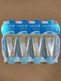 ビオレUV アクアリッチ ウォータリーホールドクリーム(日焼け止め)50g ４本のサムネイル