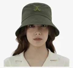 VARZAR VA Curved Logo Nylon Bucket Hat