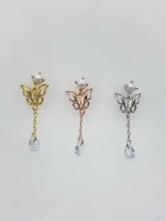 片耳用ピアス / ボディピアス / 軟骨ピアス 16G ピアス 3点 まとめ売り