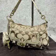COACH コーチ 2WAYショルダーバッグ ターンロックハンドバッグ18756
