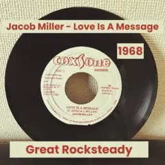 Jacob Miller - Love Is A Message 7inch