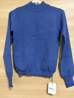 GRL 【新品タグ付き】カシミヤタッチハイネックニットトップス cu233