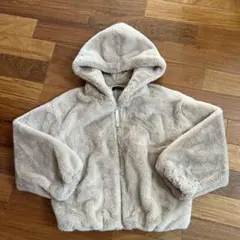 LOVETOXICフェイクファーフード付ジャケット　コート　L