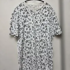 ARMANI EXCHANGE 総柄ロゴ Tシャツ ホワイト S