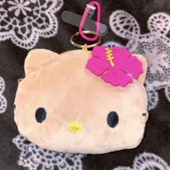 sweet付録日焼けキティー　ぬいぐるみ　チャーム　ポーチ