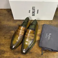極美品 36.2万円 Berluti 名作 アンディ ローファー 8.5 - メルカリ