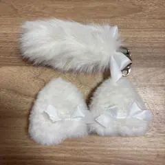 WEGO 猫耳　しっぽ　DIYのサムネイル