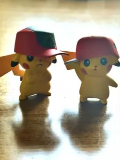 サトシの帽子をかぶったピカチュウ フィギュアコレクション ホウエン カロス