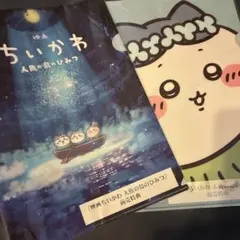 映画 ちいかわ 人魚の島のひみつ 前売特典 クリアファイル　ハチワレ　洞窟