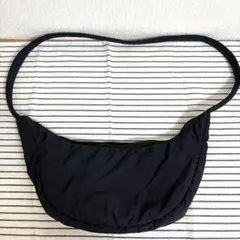 3coins 撥水加工ミニショルダー　ブラック
