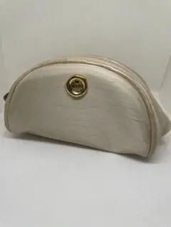 【即購入OK】メナード　化粧ポーチ　新品　ゴールド系のサムネイル