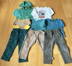 男の子 90 秋冬 アウター　トレーナー　5点＋おまけ familiar含む