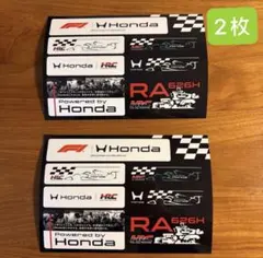 HONDA F1 HRC ステッカー　2枚　セット