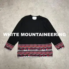 WHITE MOUNTAINEERING CREWNECK KNIT Blackのサムネイル