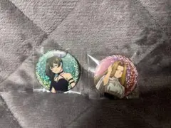 葬送のフリーレン　グリッター缶バッチ　2個セット　ユーベル　メトーデ
