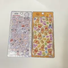 ディズニー　プチドロップステッカー　シール　プチドロ 101 プーさん