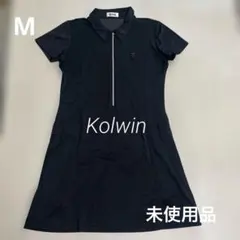 未使用品 コルウィン Kolwin レディース ゴルフ 黒 ワンピース サイズMのサムネイル