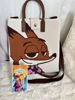 ズートピア　ニック　ニットバッグ(しまむら)