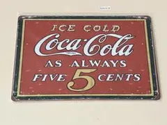 Coca-Cola コカ・コーラ ブリキ看板