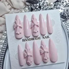 【Petiera】韓国ネイル/キラキラ/ギャル/ロング/クロス/ワンホン/クロム