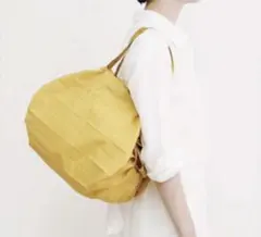 Shupatto シュパット エコバッグ Mサイズ KARASHI 黄色