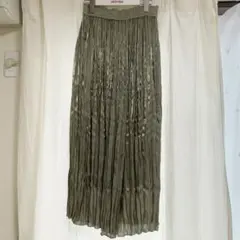 グローバルワーク プリーツパンツ
