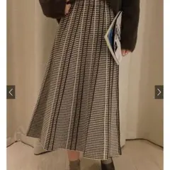 【GRL】幾何学柄フレアロングニットスカート[ac1971]