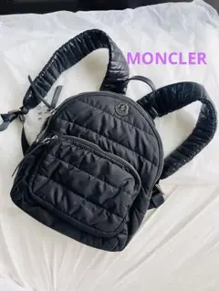 週末セール❣️MONCLER kilia キリア　リュック　モンクレール ブラックのサムネイル
