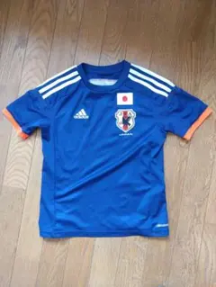 キッズ adidas 日本代表 サッカー ユニフォーム ネイビー 140サイズ