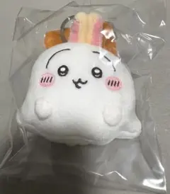 ちいかわパーク ミニマスコットキーリング おばけなうさぎ
