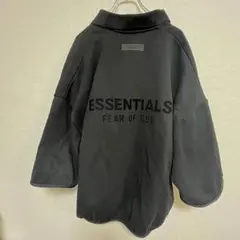 ESSENTIALS FEAR OF GOD ブラック スキッパースウェット M