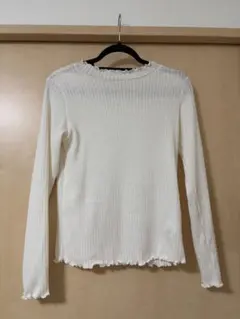 1週間限定出品　リブカットソー