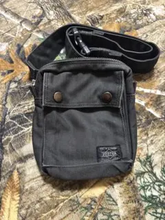 PORTER ブラック ショルダーバッグ